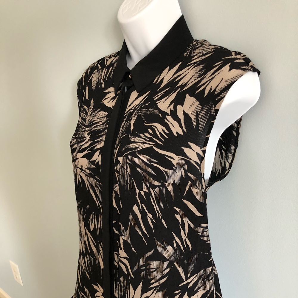 Jason Wu silk collar top s/xs